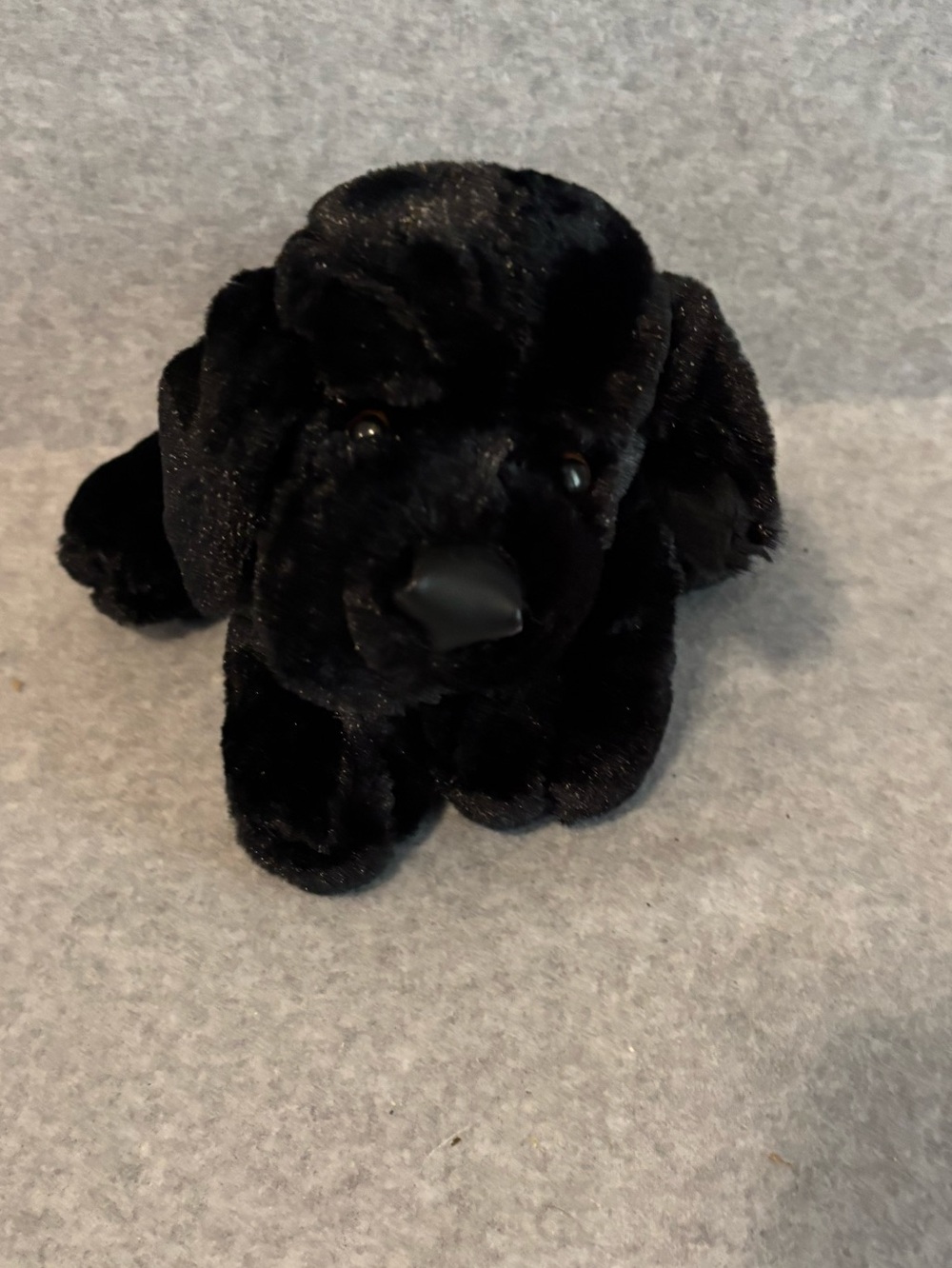 Ganz Webkinz Black Lab Puppy Dog HM136 Plush Stuffed Animal NO CODE